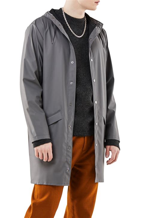 men's long waterproof rain coats.